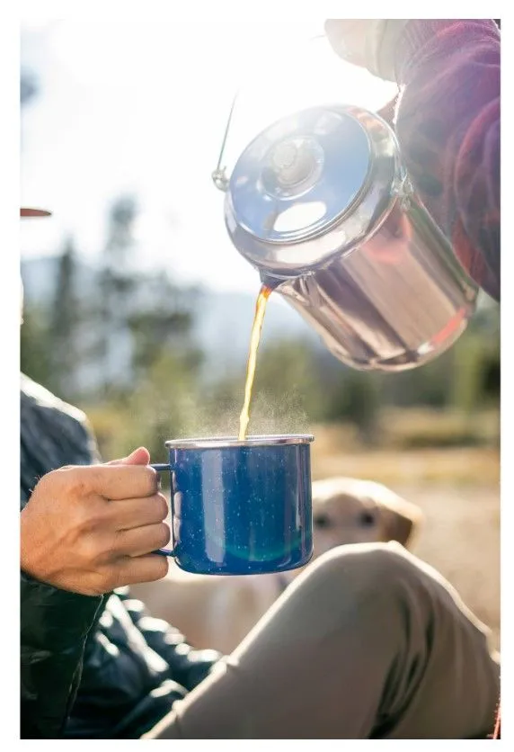 ENAMEL COFFEE MUG - S.S. EDGE